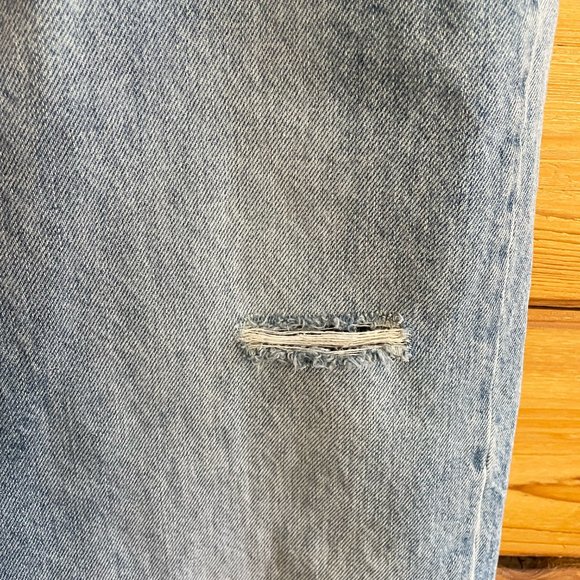 Everlane The Relaxed Straight Fit Denim Jean - Light Wash Size 30 Long - Picture 6 of 10